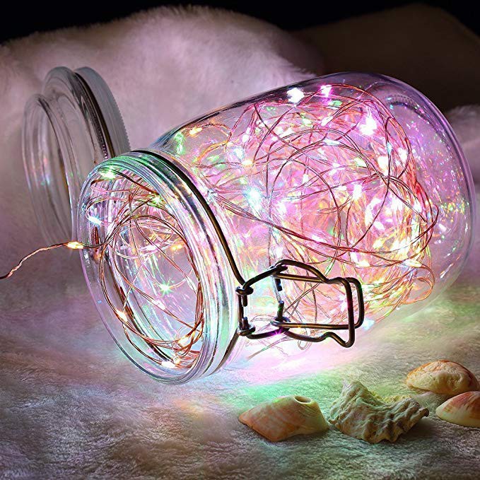 Đèn Led Dây Trang Trí Phòng Ngủ Đom Đóm Fairy Light Nguồn USB