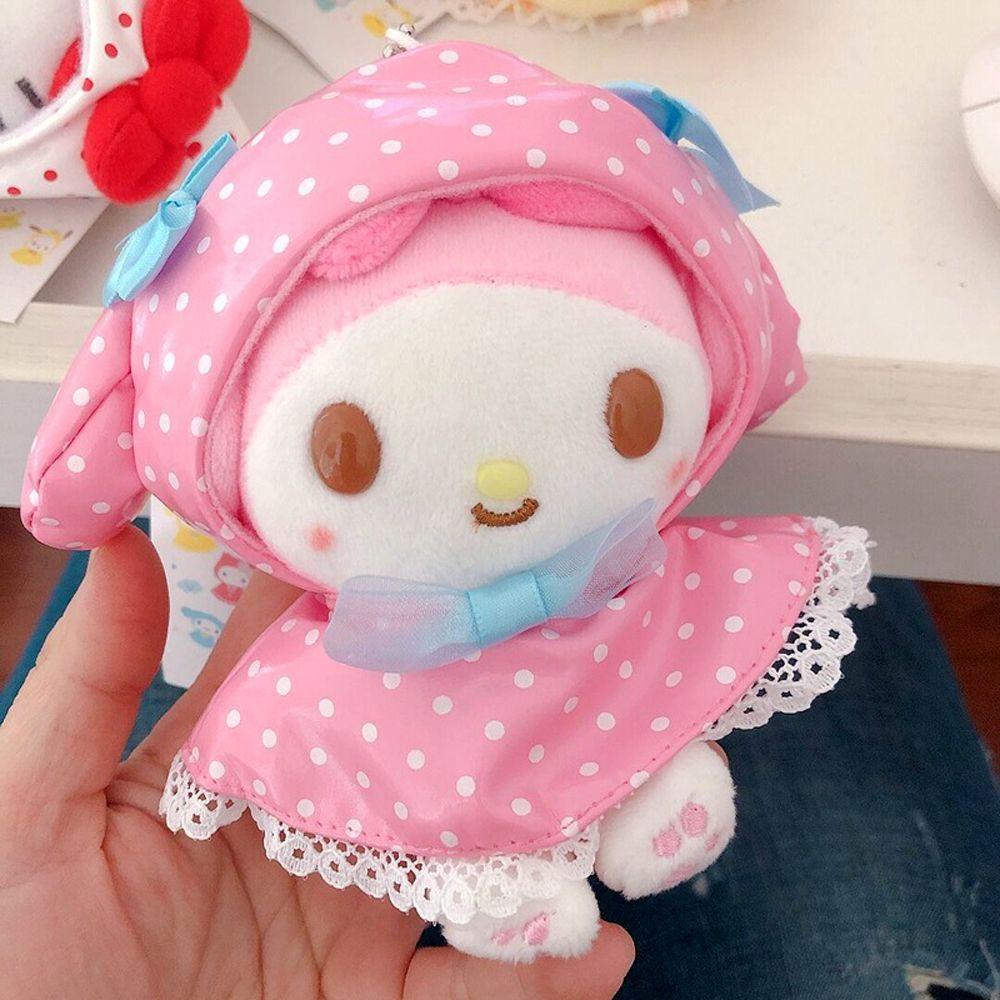 Móc Khóa Hình Mèo Kitty My Melody Cinnamoroll Lấp Lánh Dễ Thương