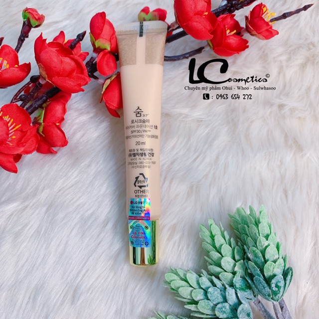 [ TÁCH SET GIÁ HỜI] Kem Nền Trang Điểm Chứa Tinh Chất Vàng 24k Su:m37 Losec Summa Sheer Cover Foudation tone 01 20ml | BigBuy360 - bigbuy360.vn