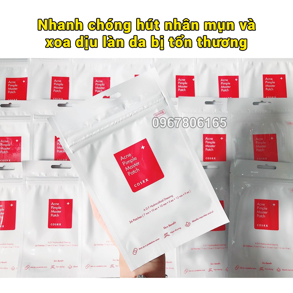 Miếng dán mụn ACNE PIMPLE/CLEAR FIT MASTER PATCH-Hàn Quốc( MẪU MỚI)