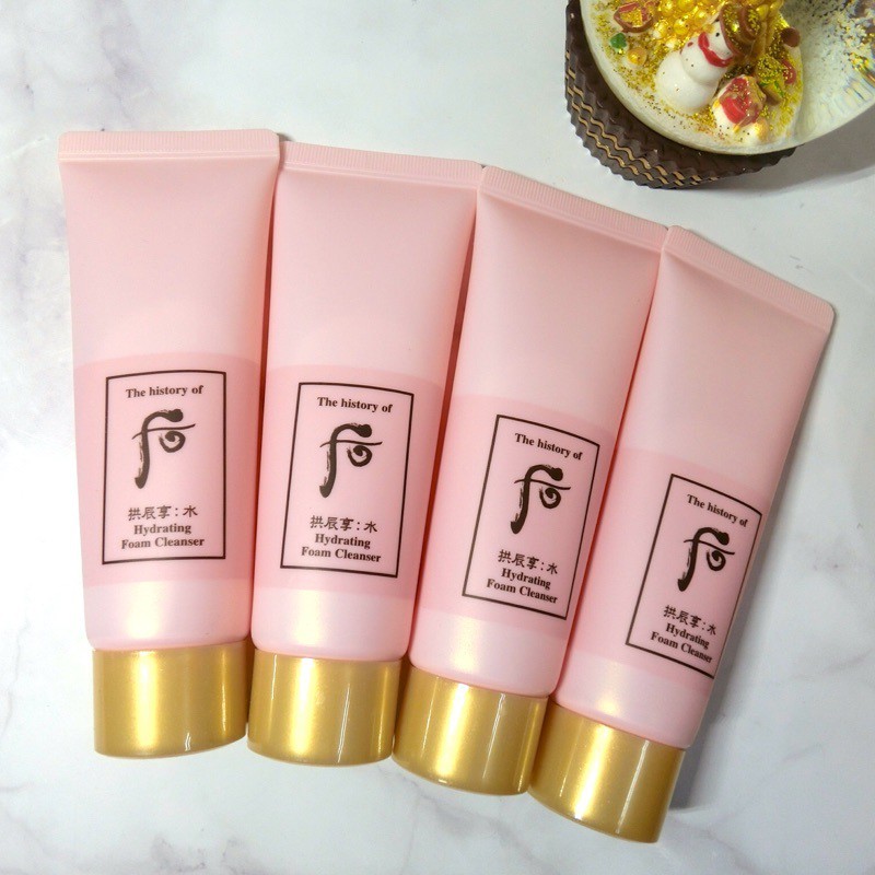 Sữa rửa mặt cấp ẩm cao câp Whoo Hồng Soo Hydrating Foam Cleanser 40ml