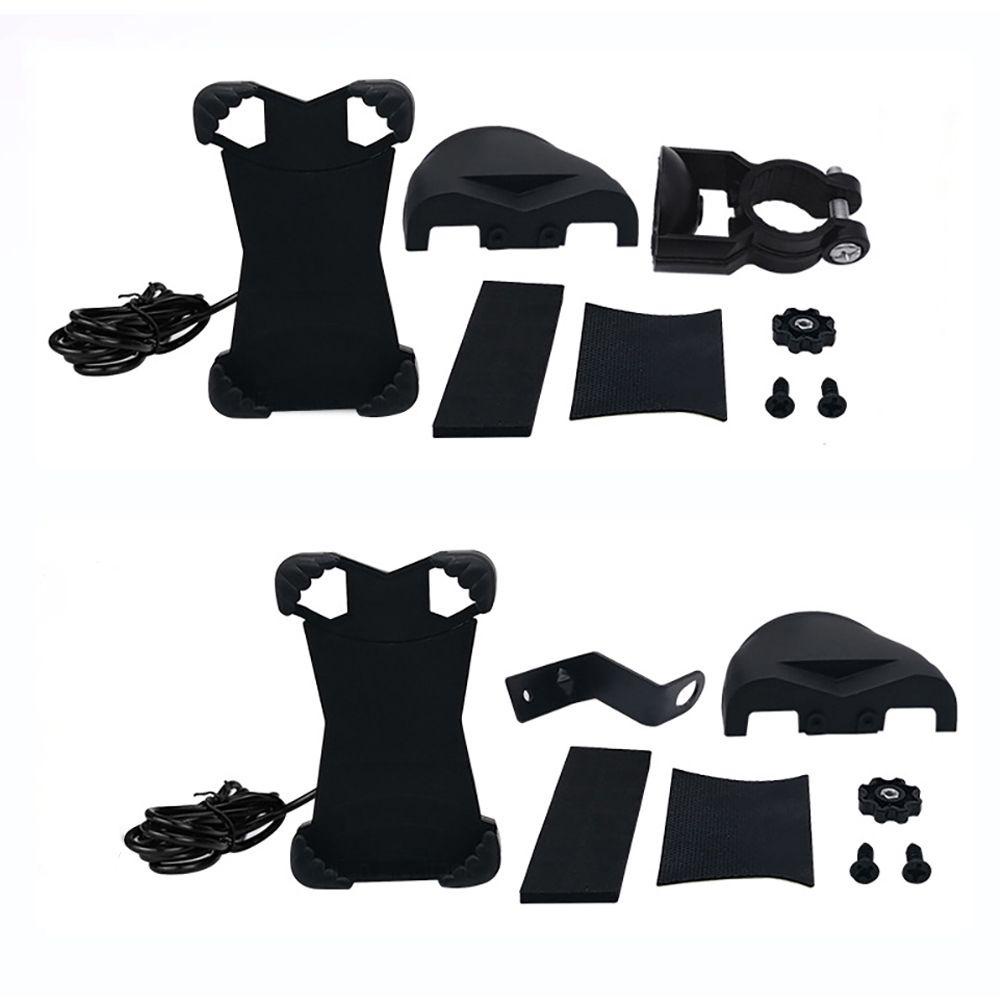 Giá Đỡ Điện Thoại 9~24V Cổng Sạc USB Gắn Tay Lái Xe Đạp