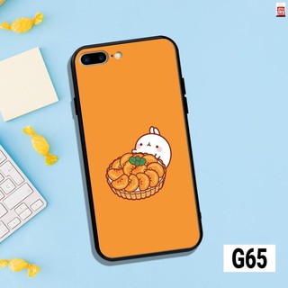 ỐP LƯNG IPHONE 7 PLUS - 8 PLUS IN HÌNH MOLANG SIÊU DỄ THƯƠNG cute