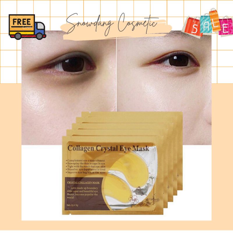 Mặt Nạ Mắt Collagen Crystal Eye Mask - Làm Mờ Quầng Thâm,Tan Bọng Mắt