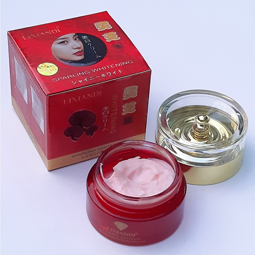 Kem Nám, Dưỡng trắng Da tàn nhang Lixiandi Whitening 30g