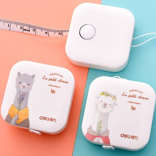 Thước Dây Rút Hoạt hình Deli dài 1.5m