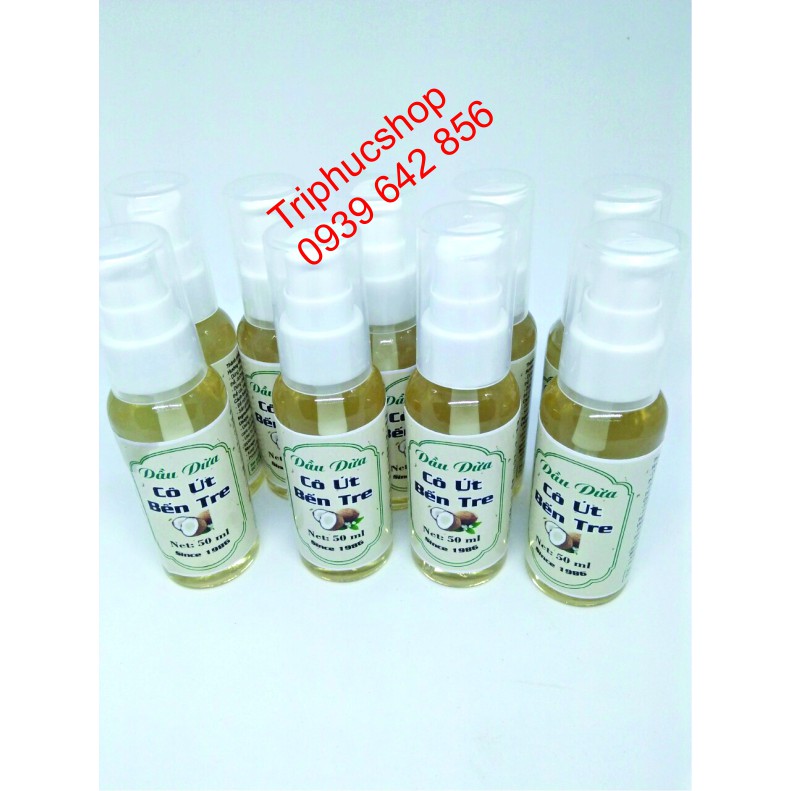 Dầu Dừa nguyên chất cô út bến tre 30 ml
