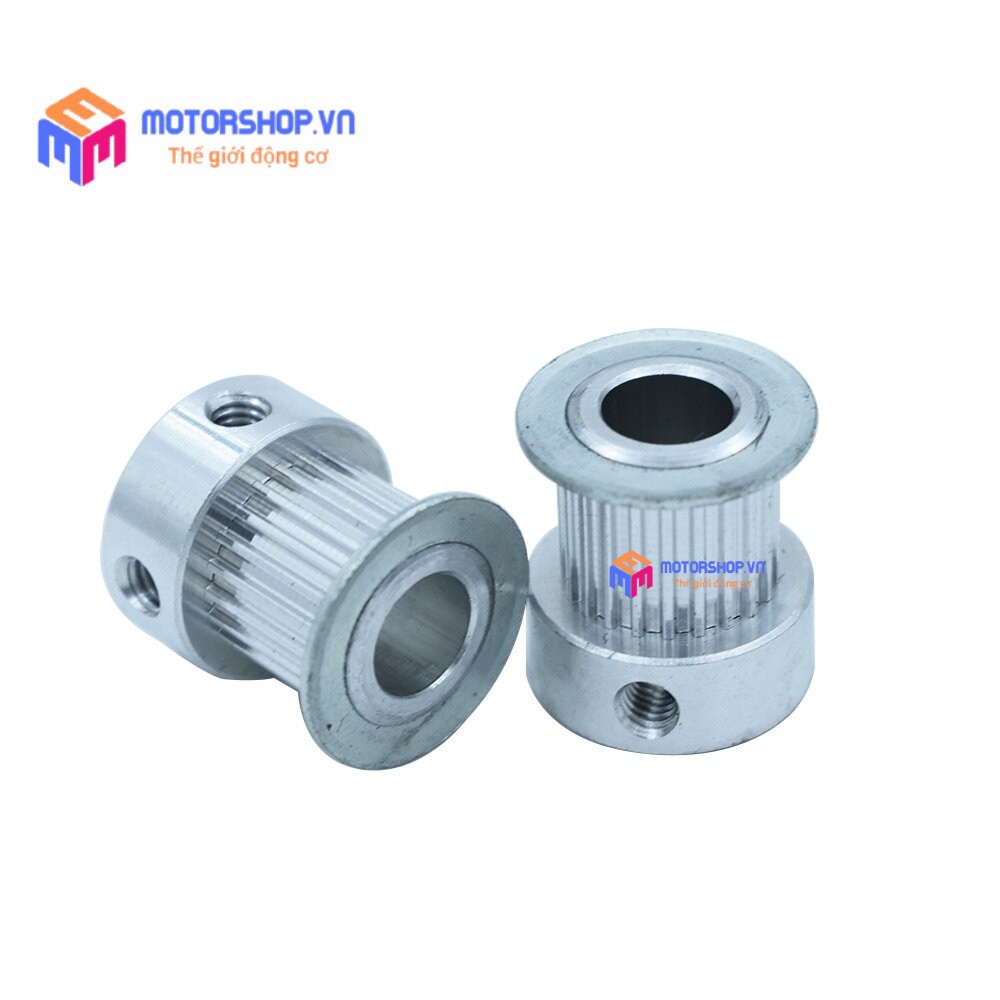 MTS Puly Bánh Răng Nhôm MXL 16 Răng Bản 7mm Trục 5mm