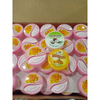 Kem Bôi Nẻ, Sáp nẻ vaseline 10g Các Vị : Dừa, Nghệ, Hoa Hồng Của Phương Liên