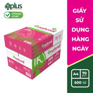 Thùng giấy a4 ik natural 70gsm