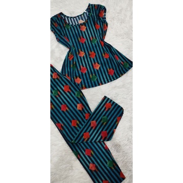 Bộ tay ngắn quần dài thun gân tầm ý