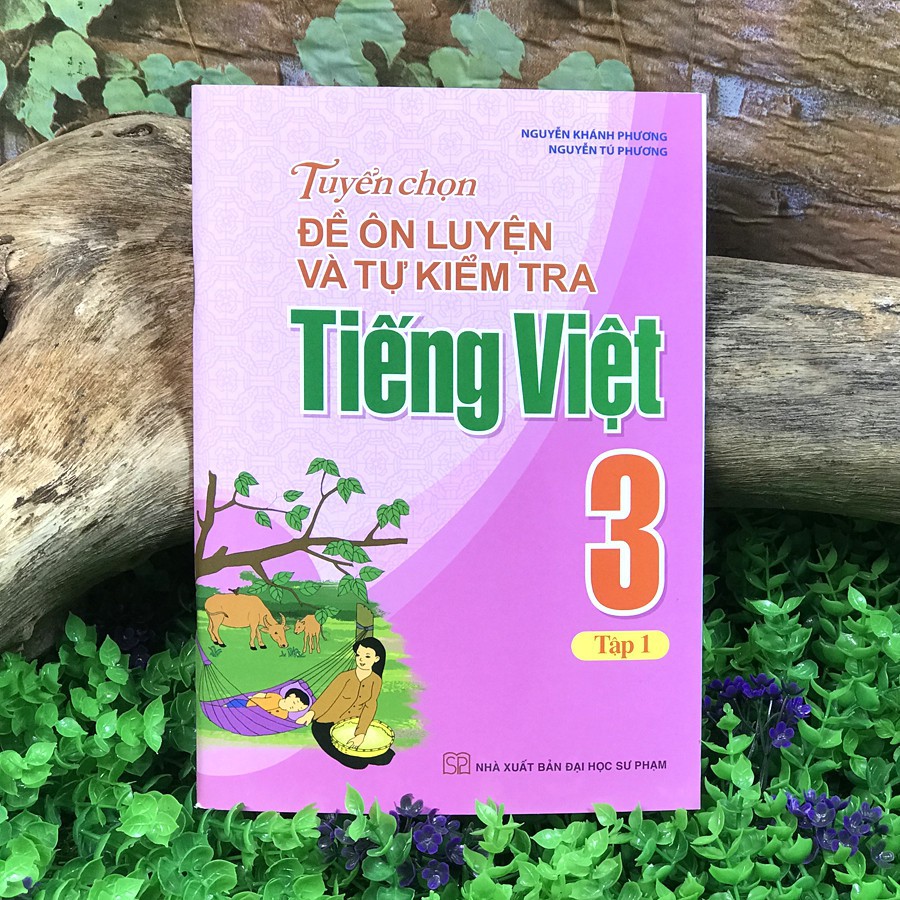 Sách: Tuyển Chọn Đề Ôn Luyện Và Tự Kiểm Tra Tiếng Việt Lớp 3 Tập 1