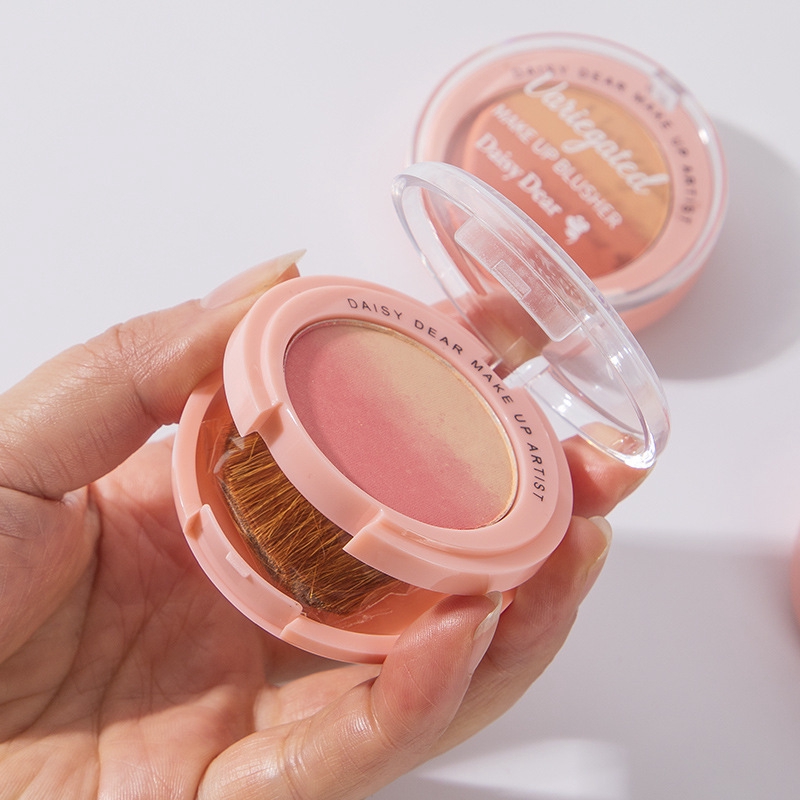 (hàng Mới Về) Phấn Má Hồng Dạng Nén 3 Màu Sắc Tuyến Tính Trang Điểm Tự Nhiên | BigBuy360 - bigbuy360.vn