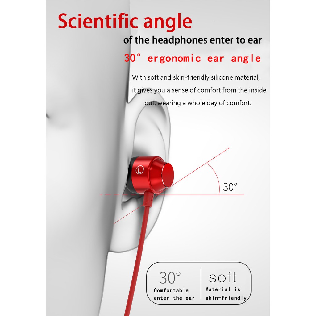Tai Nghe Nhét Tai Thể Thao Chống Ồn Có Micro Dành Cho Điện Thoại Và Máy Tính