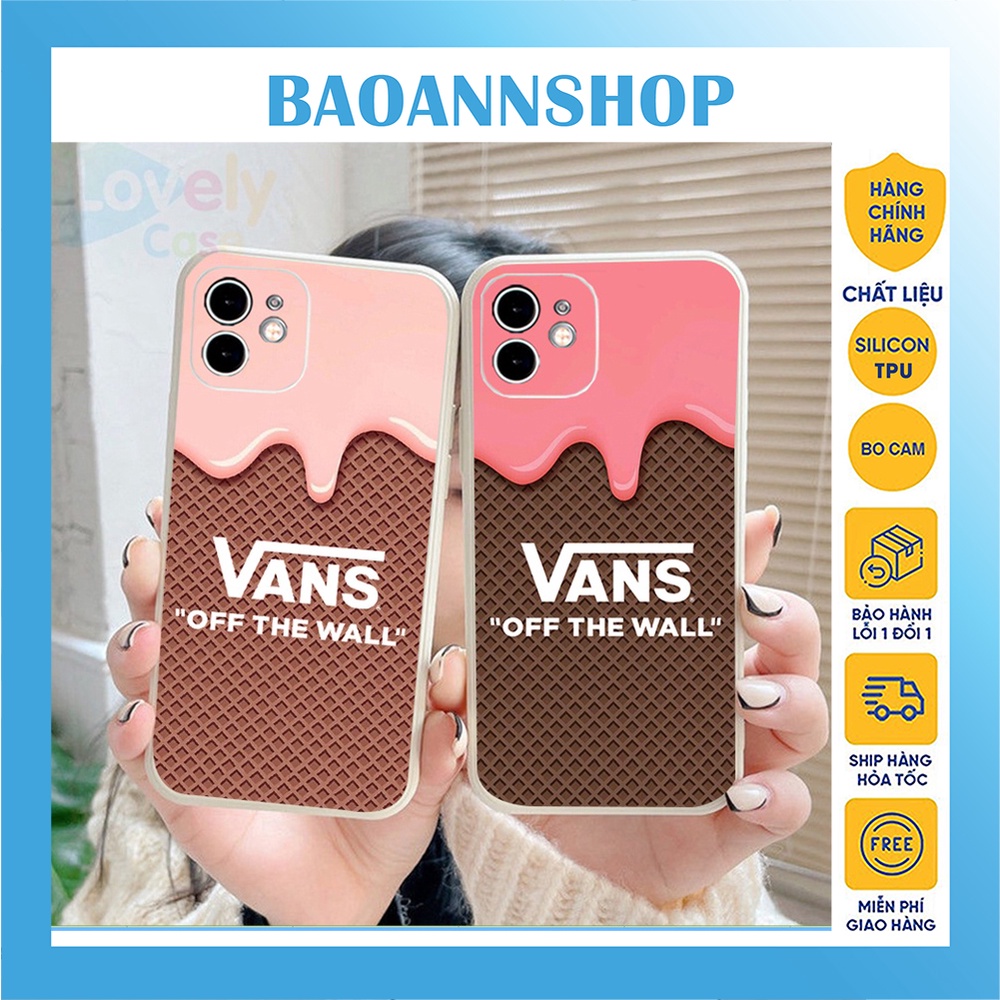 Ốp lưng iphone hình V.a.n.s tan chảy dẻo cạnh vuông bảo vệ camera iphone 7plus/8plus/x/xs/xsmax/11/12/13/promax