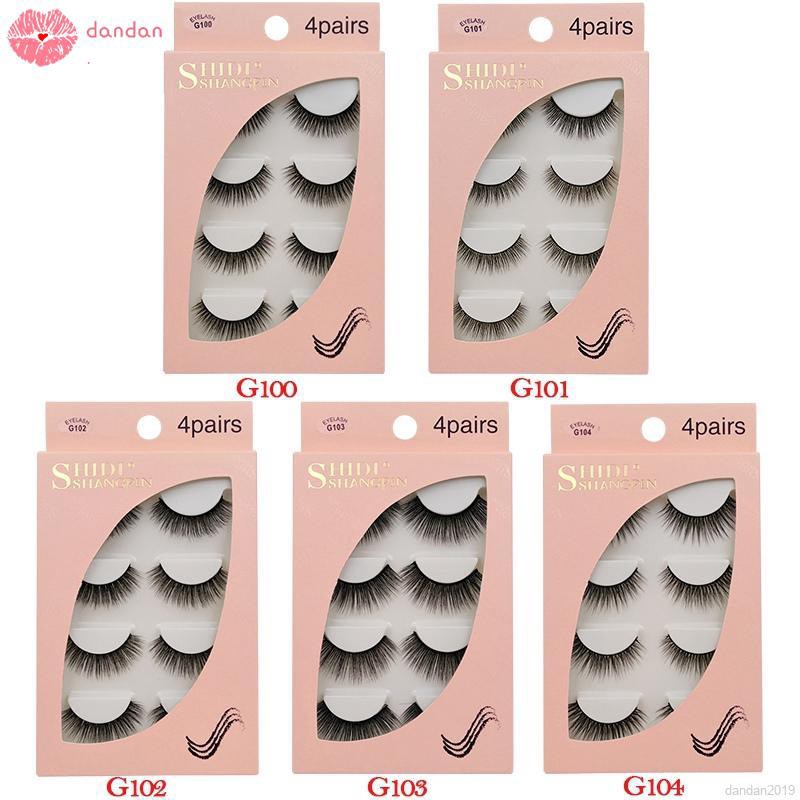 Thick 3D False Eyelashes