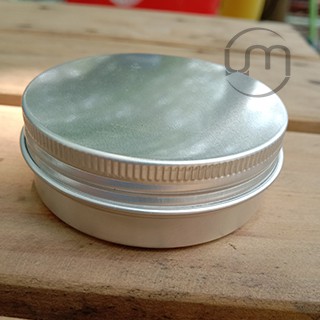 5.7x2.3cm-Hộp nhôm nắp vặn đựng trà, mỹ phẩm, nến, kẹo, bánh... dung tích 40g/ml. Mã: U9