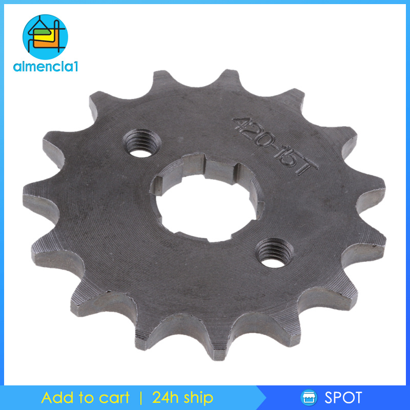 Bánh Răng Nhông Sên Trước 15 Răng 15t 15 20mm 420 Cho Xe Máy 125cc 140cc