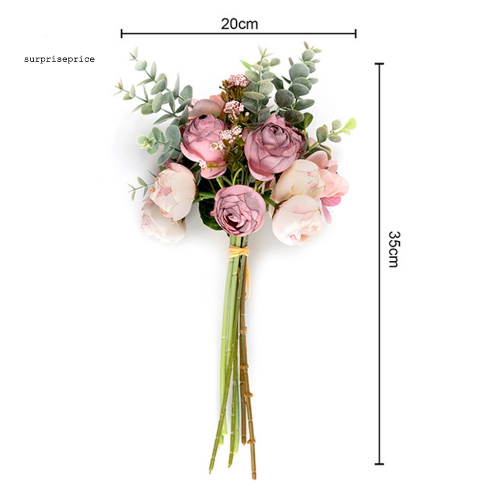 Hoa Hồng Nhân Tạo Thân Dài Dùng Trang Trí Nhà Cửa