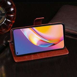 Bao da dạng ví nắp lật hai mặt cho oppo a94 và các dòng máy khác