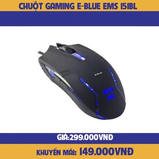Chuột gaming e-blue cobra ems 151bl- hàng chính hãng