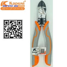Bộ 3 Kìm điện - cắt - nhọn đa năng công nghiệp Nhật Kapusi JAPAN thép CR-V cao cấp, thiết kế tiên tiến tiết kiệm 30%