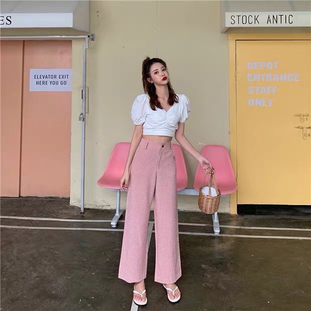 [ ORDER ] Quần kẻ sọc ulzzang