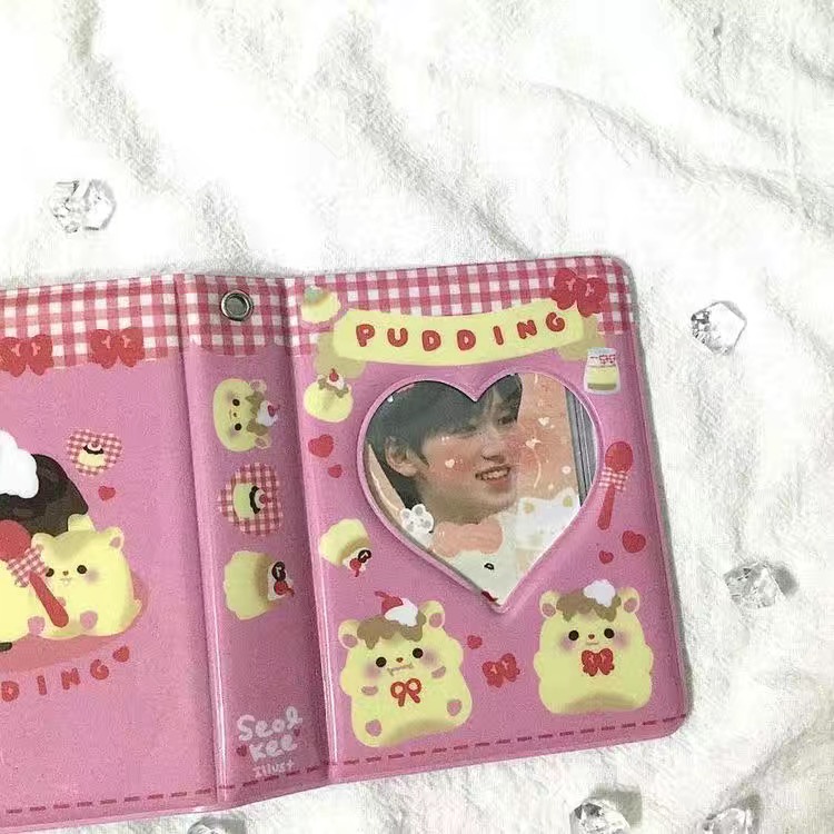 Album Ảnh 3 Inch Họa Tiết Hoạt Hình Ngọt Ngào Dễ Thương Tùy Chọn