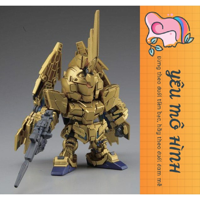 Gundam SD RX-0 Unicorn Phenex