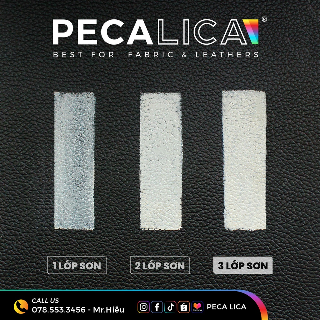Sơn Acrylic Đa Chất Liệu Peca Lica 12ml  - Chuyên Vẽ Da - Vải- Nhựa