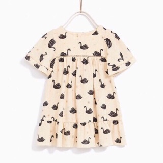 (Còn sz 6/9m) Váy Zara thiên nga