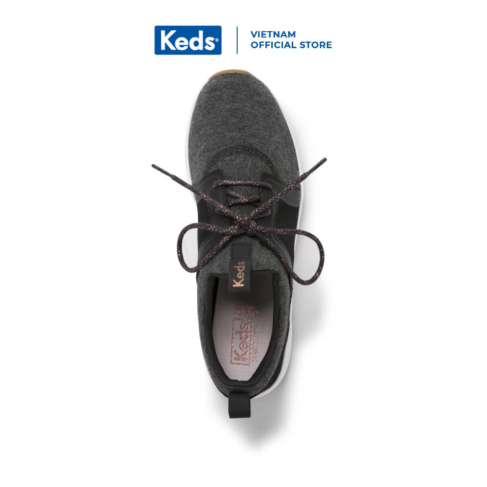 Giày Keds Nữ - Studio Flair Jersey Charcoal - KD060004