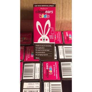 Xịt tan ráy tai Clear ears Kids 30ml