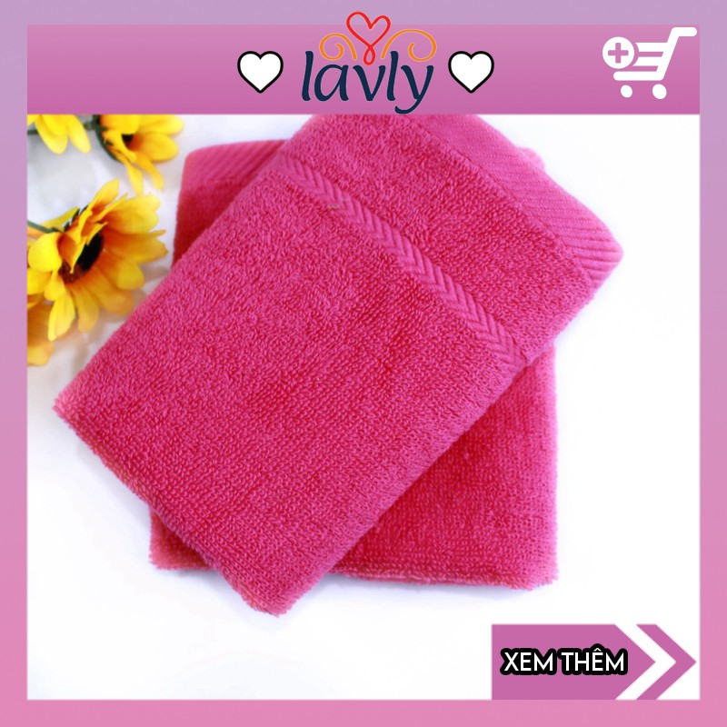 Khăn mặt cotton Hàn Quốc cho bé khăn lau mặt sợi tre xuất Nhật giá rẻ LAVLY 21273