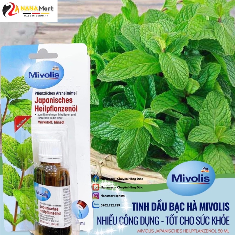 Dầu gió Das Gesunde Đức- Mivolis