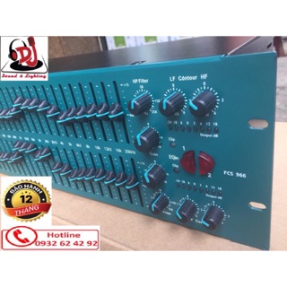 Equalizer Opal Fcs 966, Thiết bị lọc âm thanh,lọc xì Bss 966