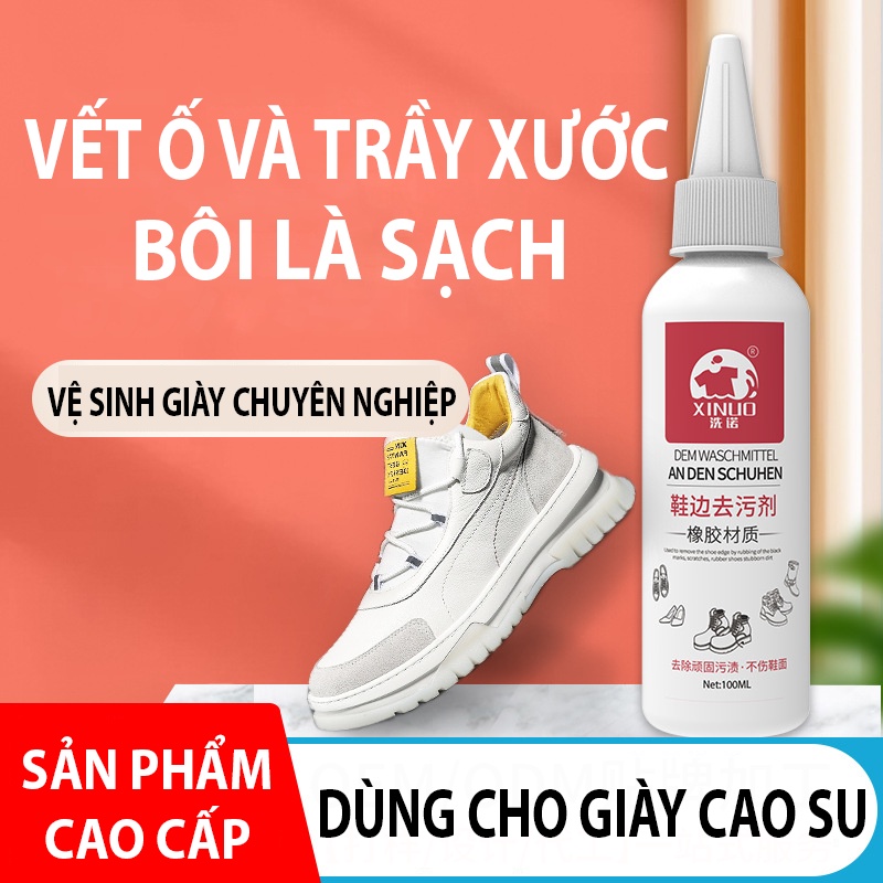 Thuốc tẩy vết sước giày Xinuo - Chai 100 ml