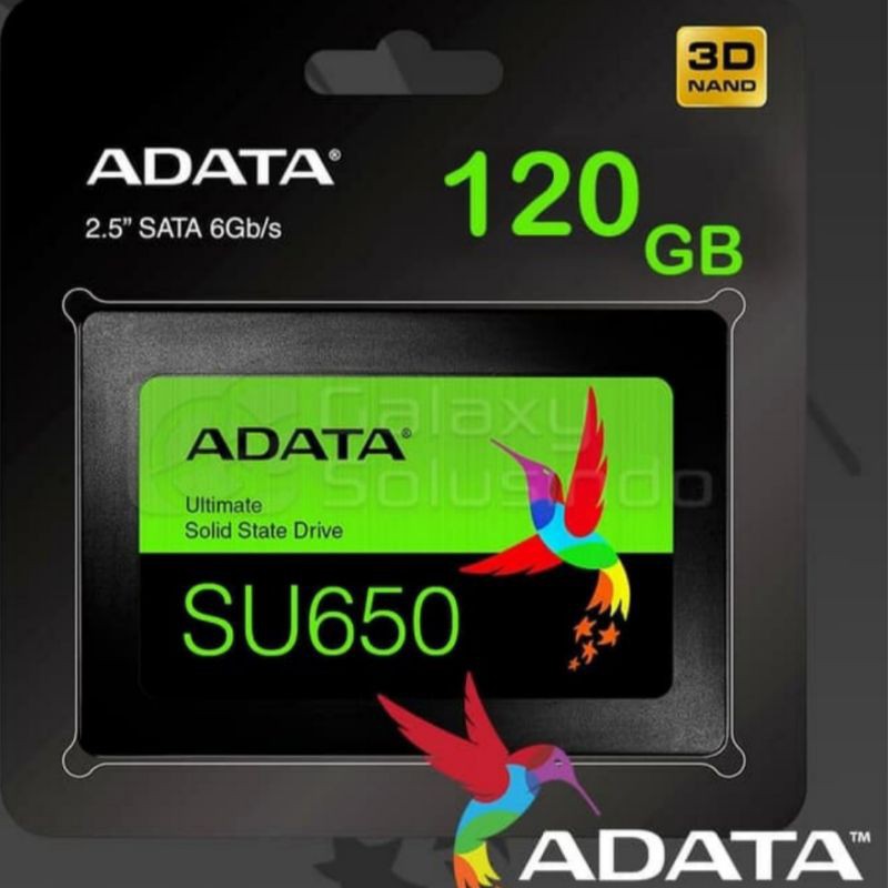 Ổ Cứng Ssd 2.5 Adata Ultimate 3d Nand 120 Gb Su650