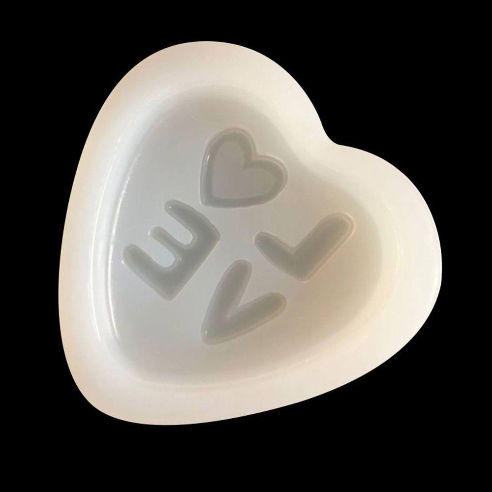 LONTIME Khuôn Silicone Làm Mặt Dây Chuyền Hình Chữ LOVE
