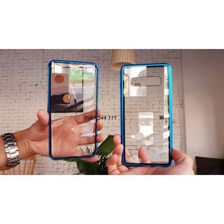 [TẶNG KÈM KHĂN LAU ĐIỆN THOẠI] ỐP 2 MẶT KÍNH CƯỜNG LỰC NAM CHÂM CHO SAMSUNG NOTE8-NOTE9