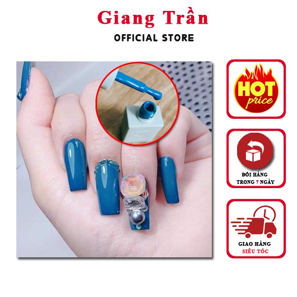 Sơn gel màu xanh dương mệnh thủy cực đẹp