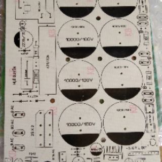 Pcb nguồn 8 tụ sợi thủy tinh