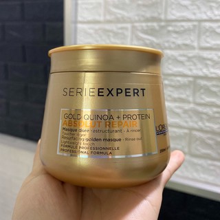 (Chính Hãng) Hấp Nhũ Vàng Loreal Siêu Phục Hồi Tóc Hư Tổn