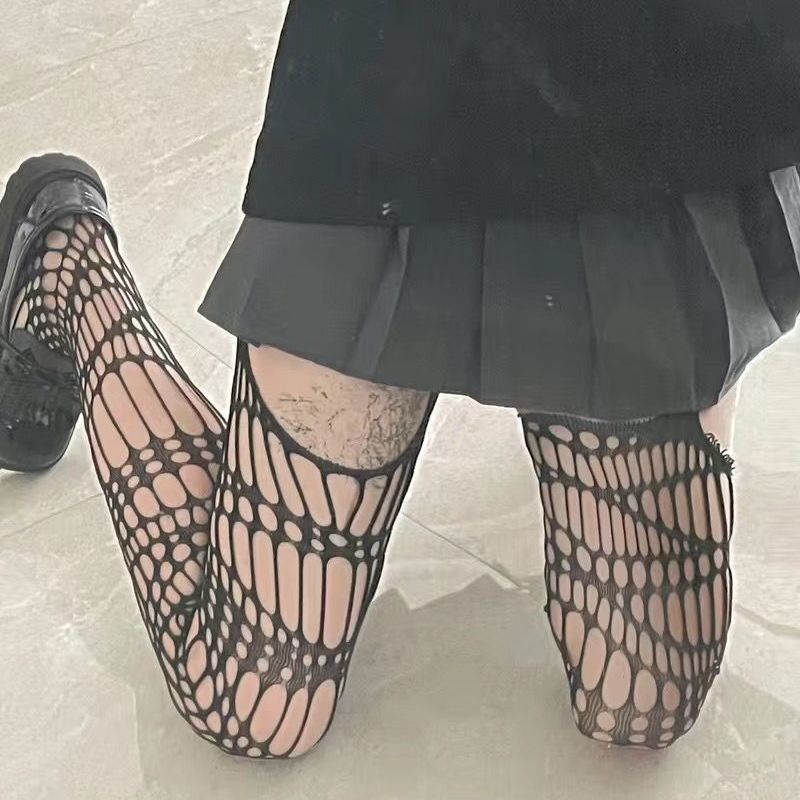 Vớ lưới gothic gợi cảm cho nữ Y2K
