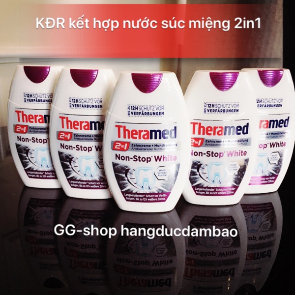 Kem trắng răng Thera Med Nonstop lên tông sau 1 tuần sử dụng