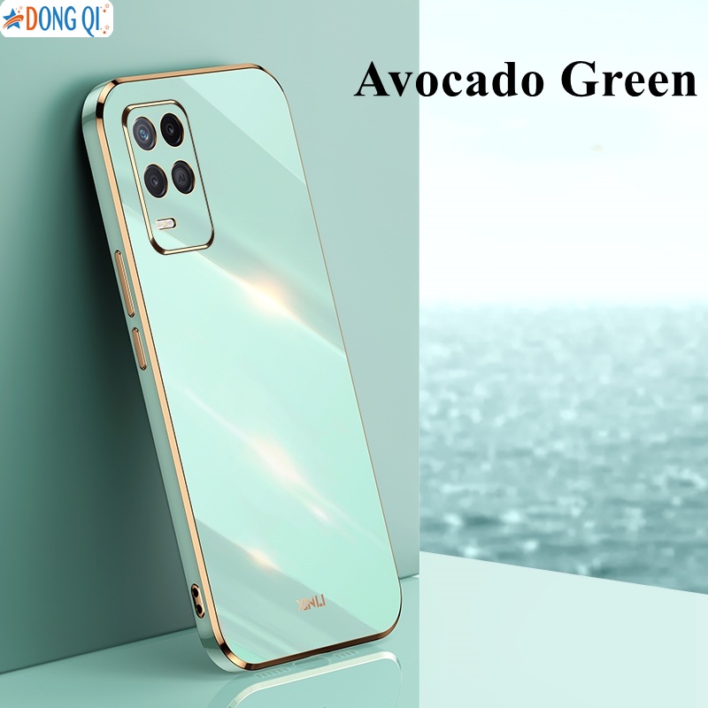 Ốp Điện Thoại Cao Su Viền Vuông Mạ 6D Sang Trọng Cho Oppo A53 2020 Reno 6Z 5G Reno5 Reno3 2F A83 A31 A91 F11 F9
