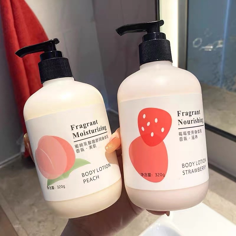 Body lotion nước hoa nội địa chung FANXIYUE tặng kèm kem dưỡng da tay