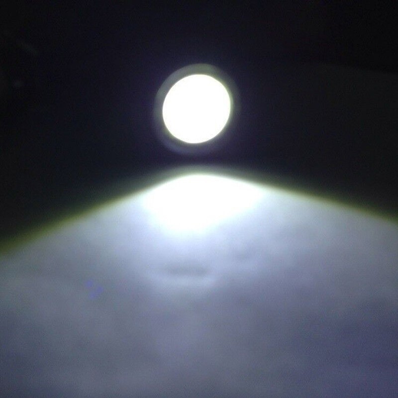 10 Bóng Đèn LED Rẽ Chiều Dùng Cho Xe Hơi Đi Trong Đêm Sương 18mm 9W COB