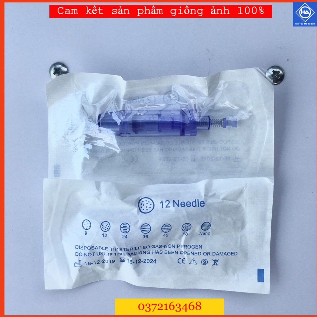 Kim nano xanh Kim 12 Kim 36 kim dành cho máy Dr Pen để cấy tảo cấy phấn | BigBuy360 - bigbuy360.vn