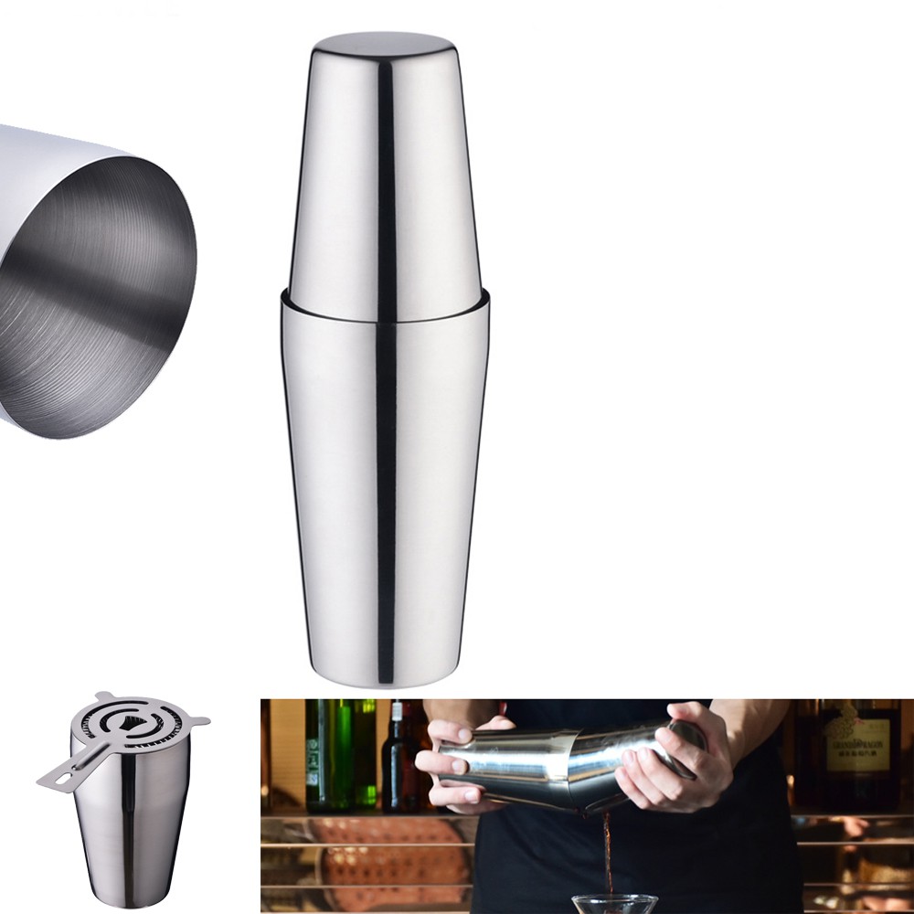 1 Bình Lắc Cocktail Bằng Thép Không Gỉ 500ml 750ml 800ml Màu Vàng / Đen / Hồng
